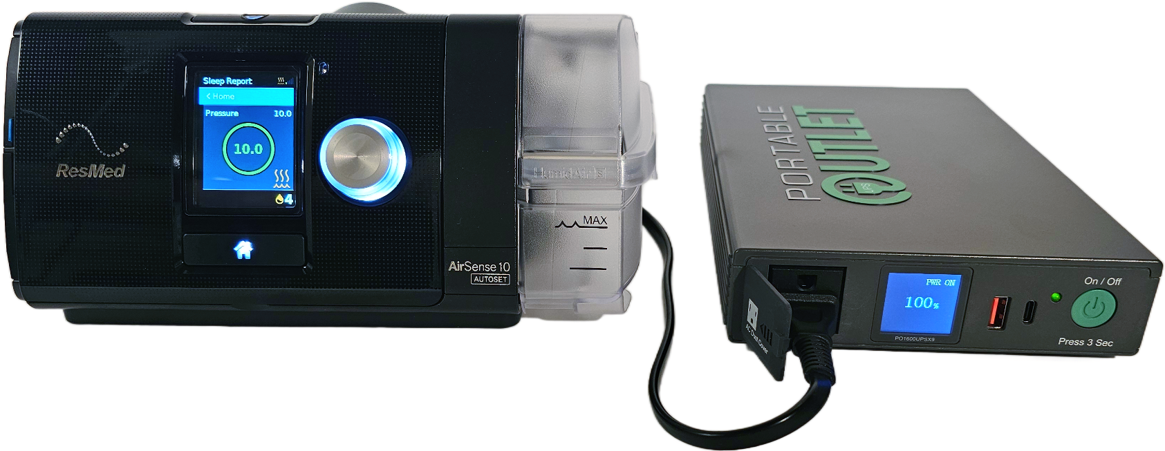 Portable Outlet X9 Uninterruptible Power Supply & CPAP Battery