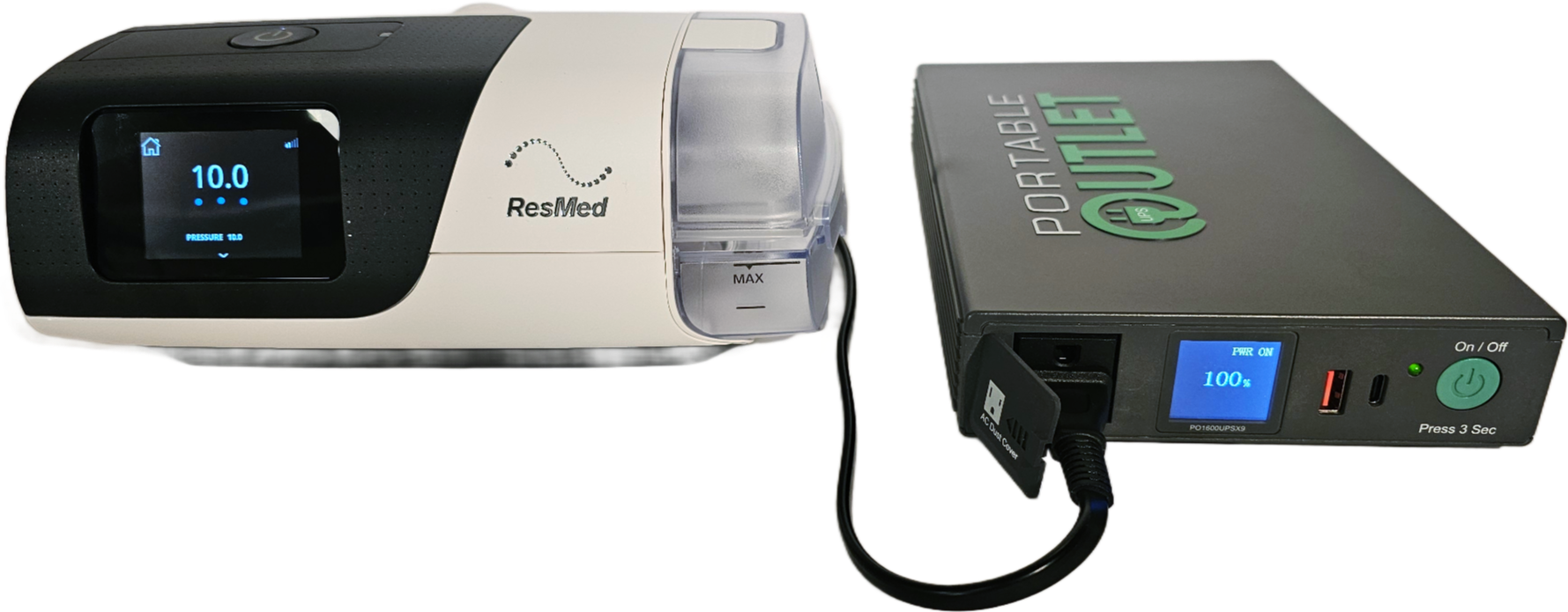 Portable Outlet X9 Uninterruptible Power Supply & CPAP Battery