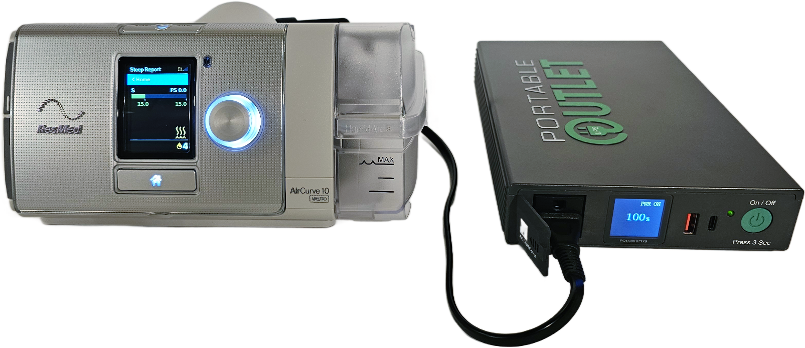 Portable Outlet X9 Uninterruptible Power Supply & CPAP Battery