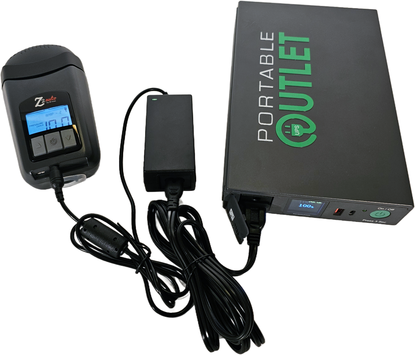 Portable Outlet X9 Uninterruptible Power Supply & CPAP Battery